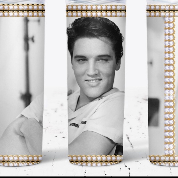 20 oz Elvis tumbler - Picture 1 of 1